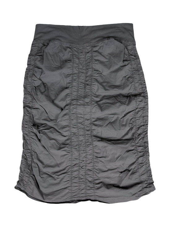 XCVI Dresses & Skirts - XCVI  Ruched Midi Skirt Gray Size S